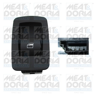 Switch, window regulator